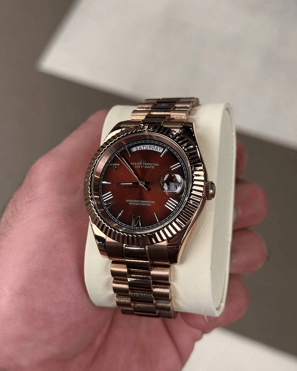 Day & Date Royale Roman Numeral Dial