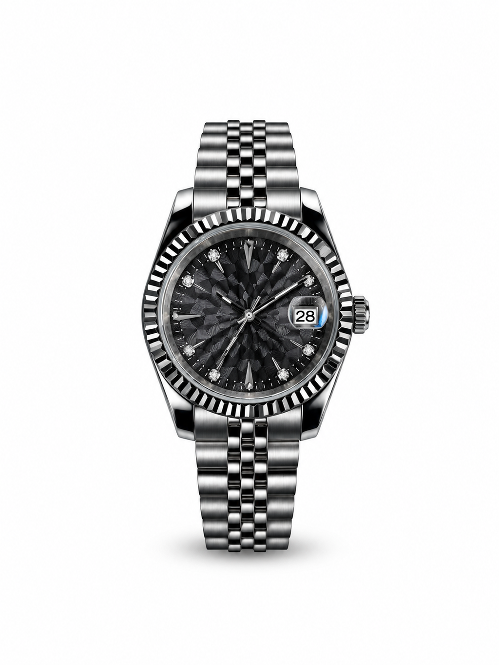 Classic Date Geometric Emperor Dial