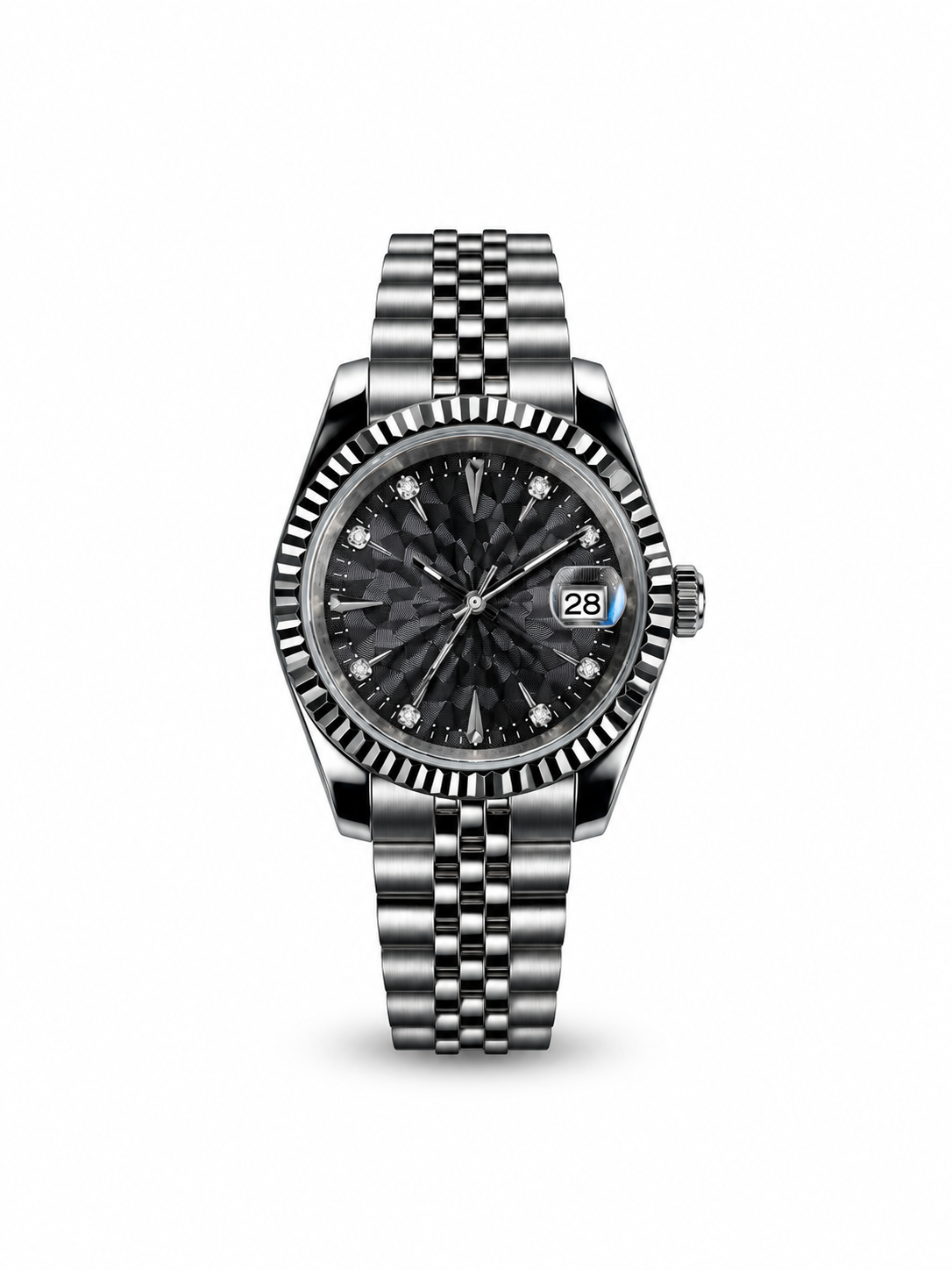 Classic Date Geometric Emperor Dial