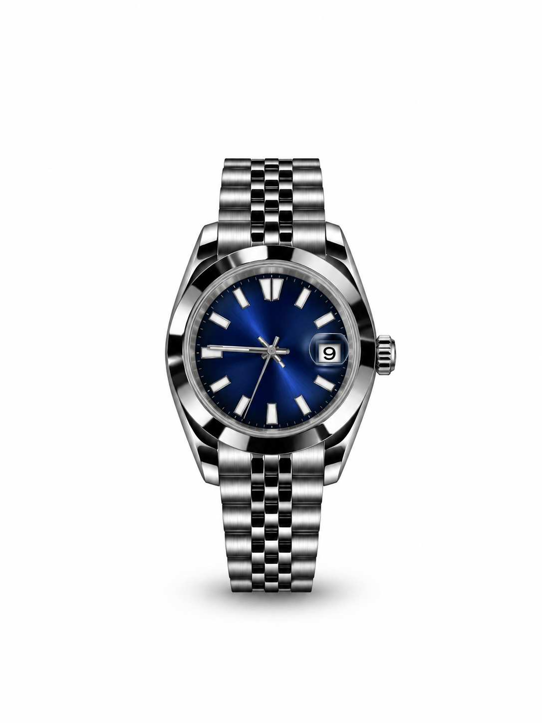 Classic Date Ocean Blue Dial
