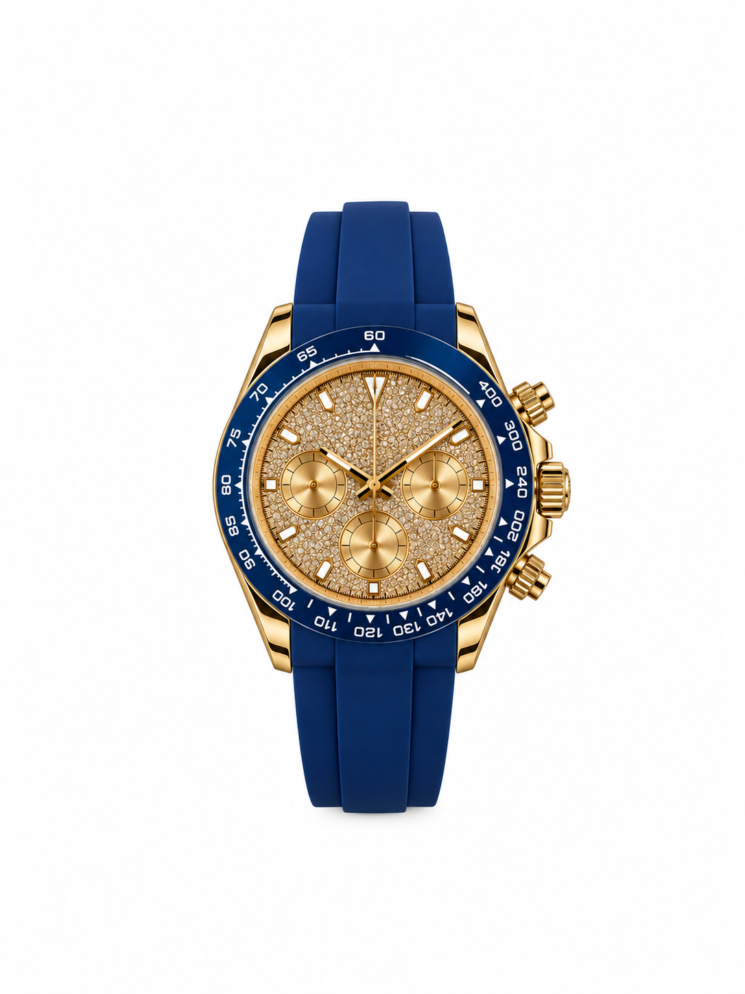 Chronograph Bleu Diamant Flex